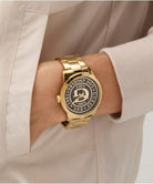 Guess Armbanduhr Herren Collegiate G Analog Gold GW0888G2