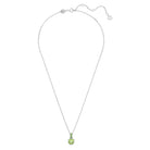 Swarovski Kette mit Anhänger Birthstone August Kissenschliff Grün 5651706