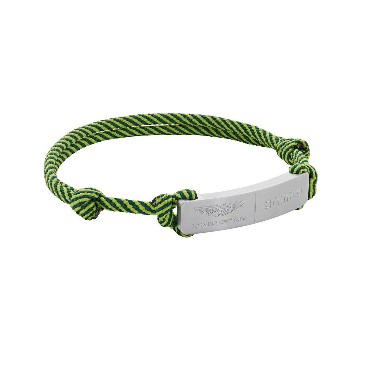 Aston Martin Herren‑Armband AM FORMULA 1 Grün/Silber MJFHF5BU2