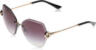 BULGARI Damen 0BV6105B 20148G 62 Sonnenbrille, Gold (Pink Gold/Greygradient)