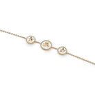 Philipp Plein Damen Armband PLEIN MINI LOGO Goldfarben PJ2EA09BU