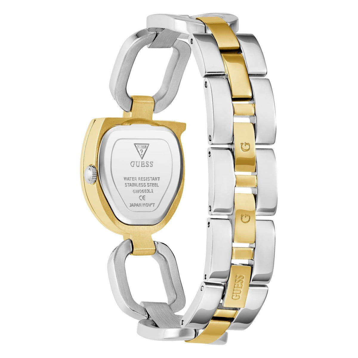 Guess Damen Armbanduhr silber, gold GB GIA GW0683L6