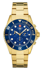 Swiss Alpine Military Herren Armbanduhr  7053.9115  Chronograph & Datumsfenster Armband Stainless Steel