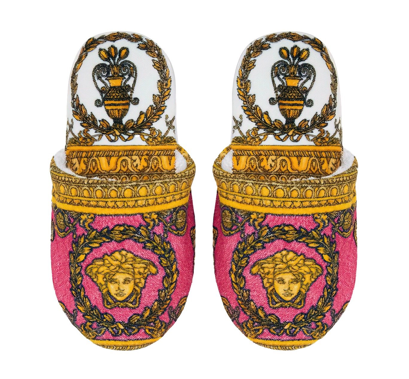 Versace Hausschuhe Frottee I Love Baroque