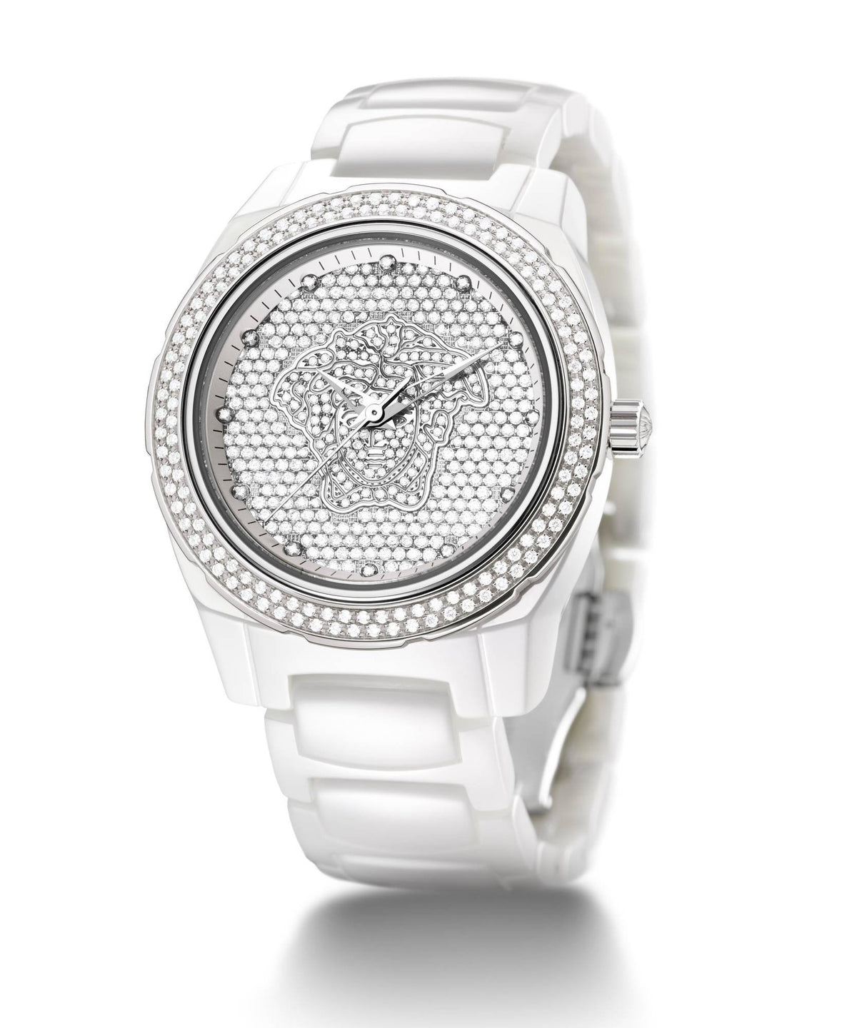 Versace Damen Armbanduhr DV One Full Diamond