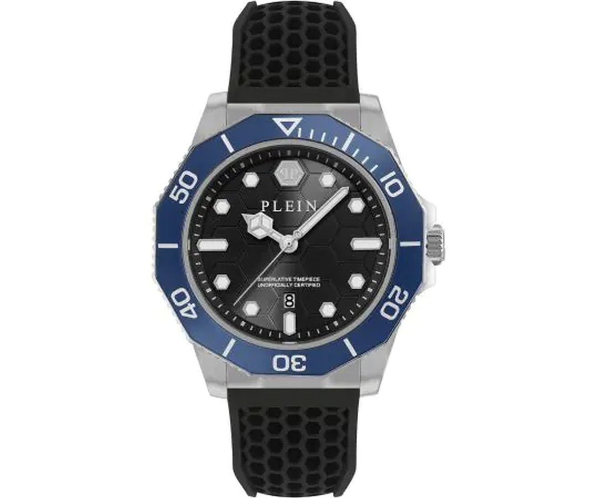 Philipp Plein Armbanduhr Unisex Aquastorm Schwarz Silber PW2GA0126