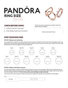 PANDORA Sparkling Wishbone Ring in Gold mit 14 Karat vergoldete Metalllegierung und Cubic Zirkonia Steinen Timeless Collection, Größe 52