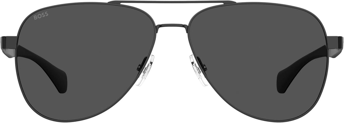 Hugo Boss BOSS 1077/S 003 MATTE BLACK 60/14/145 Herren Sonnenbrillen
