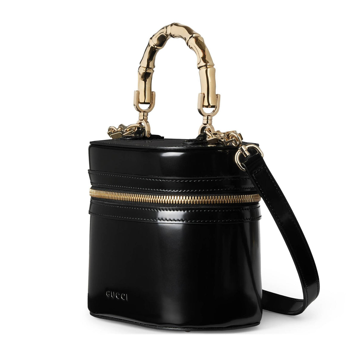 Gucci Damen Tasche SMLG BAMBOO PULLER Schwarz 828144-10R0G-1000