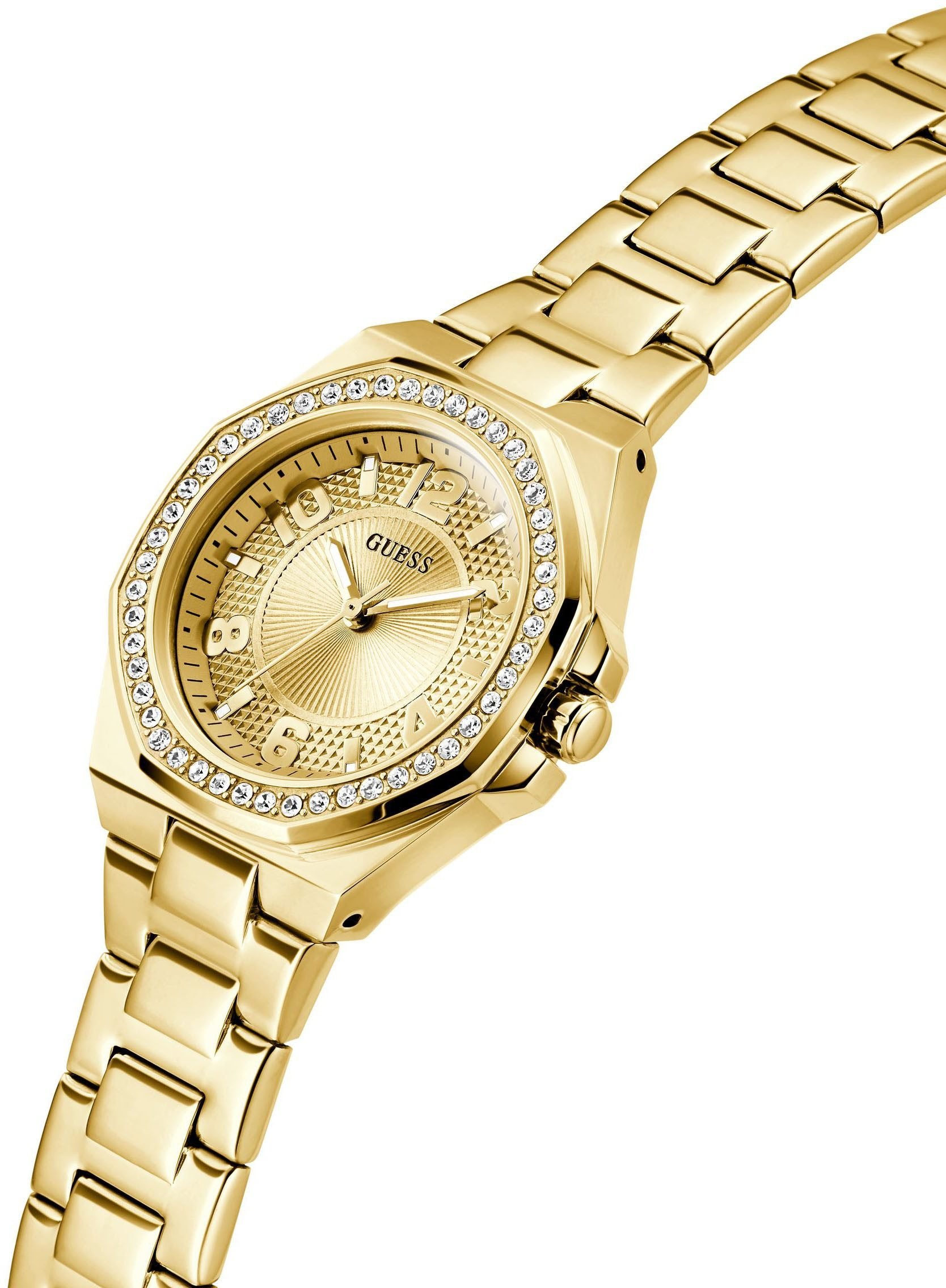 Guess Analog Damen Contessa Gold GW0877L2