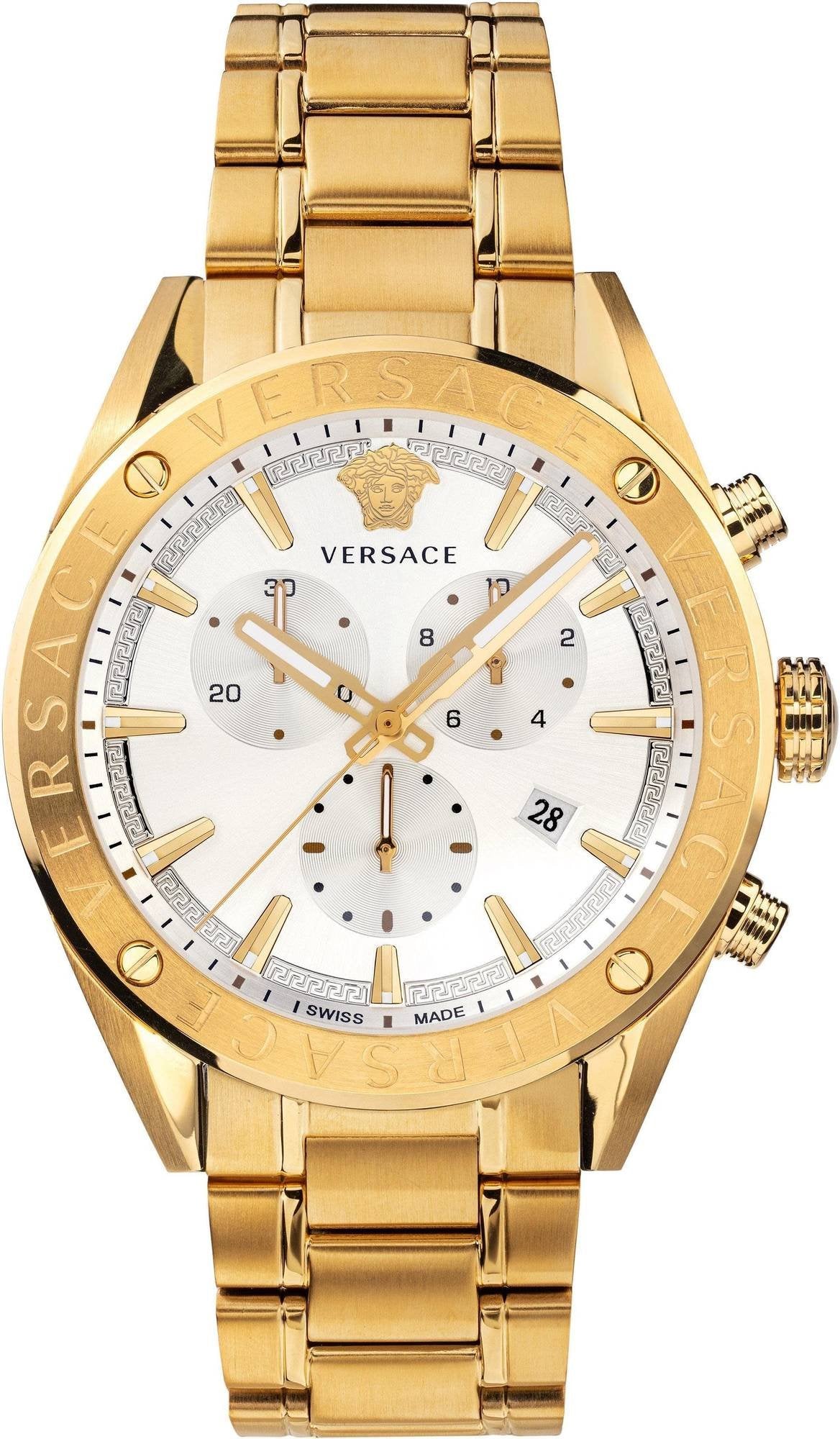 Versace Herrenarmbanduhr V-Chrono Chronograph VEHB00719