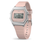Ice‑Watch Damenuhr Ice Digit Retro Pink Silver 023225