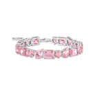 Thomas Sabo Tennis-Armband Damen Glam & Soul Heritage Rosa Silber A2140-051-9-L19V