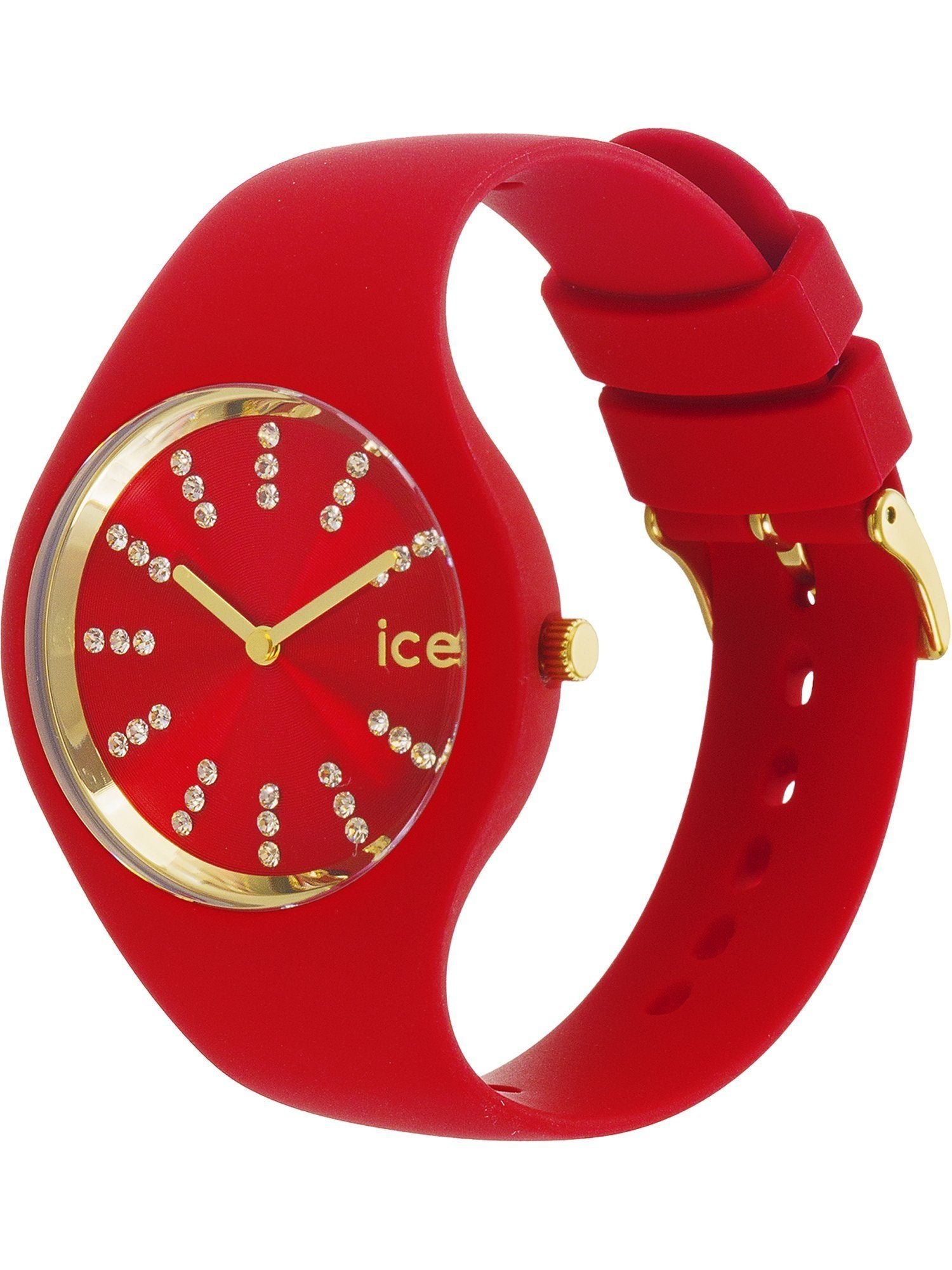Ice-Watch Analoguhr Damen ICE cosmos Red gold Small 2H rot gold 021302