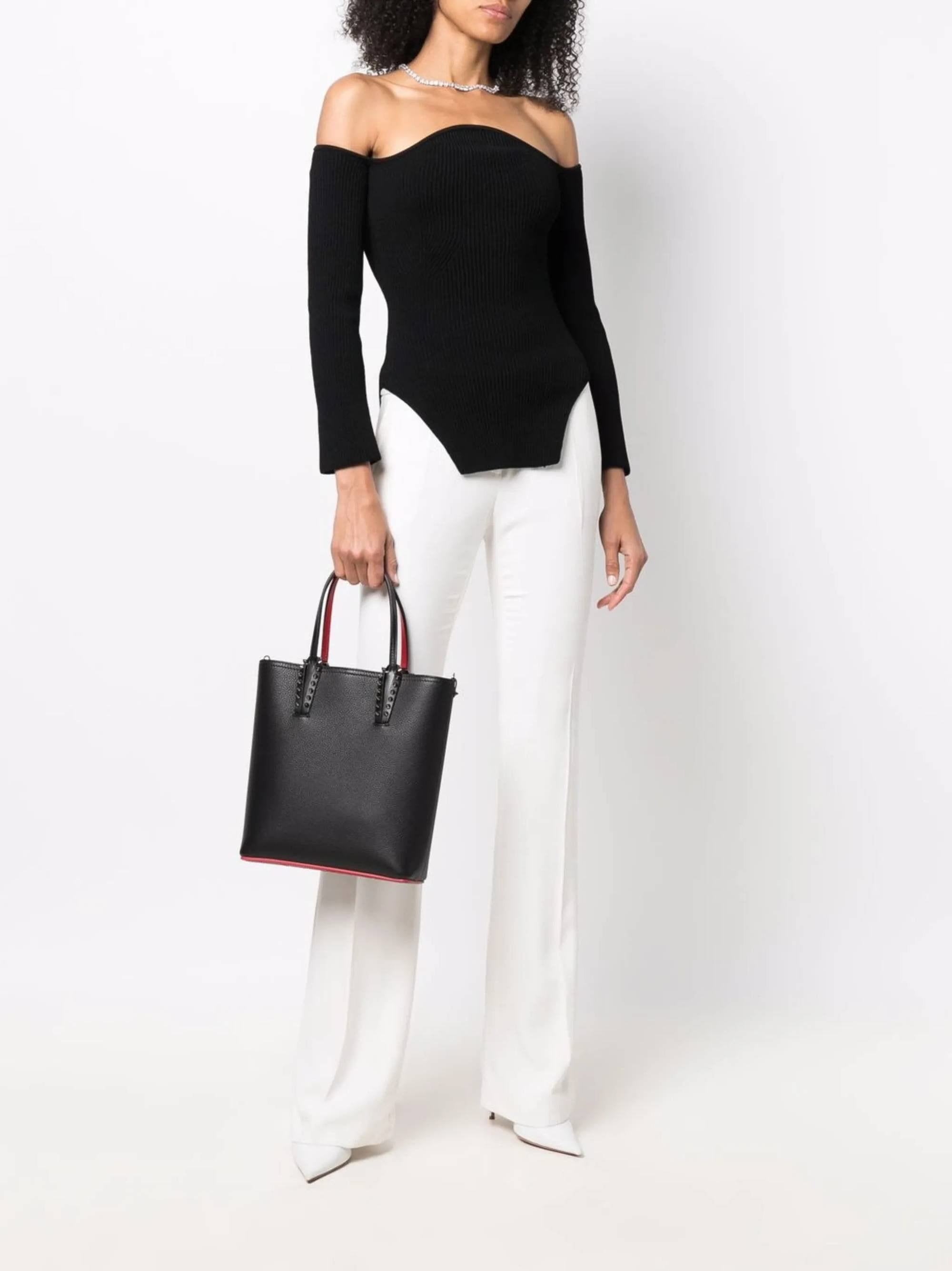 Christian Louboutin Handtasche Damen Cabata Schwarz 3205222CM53