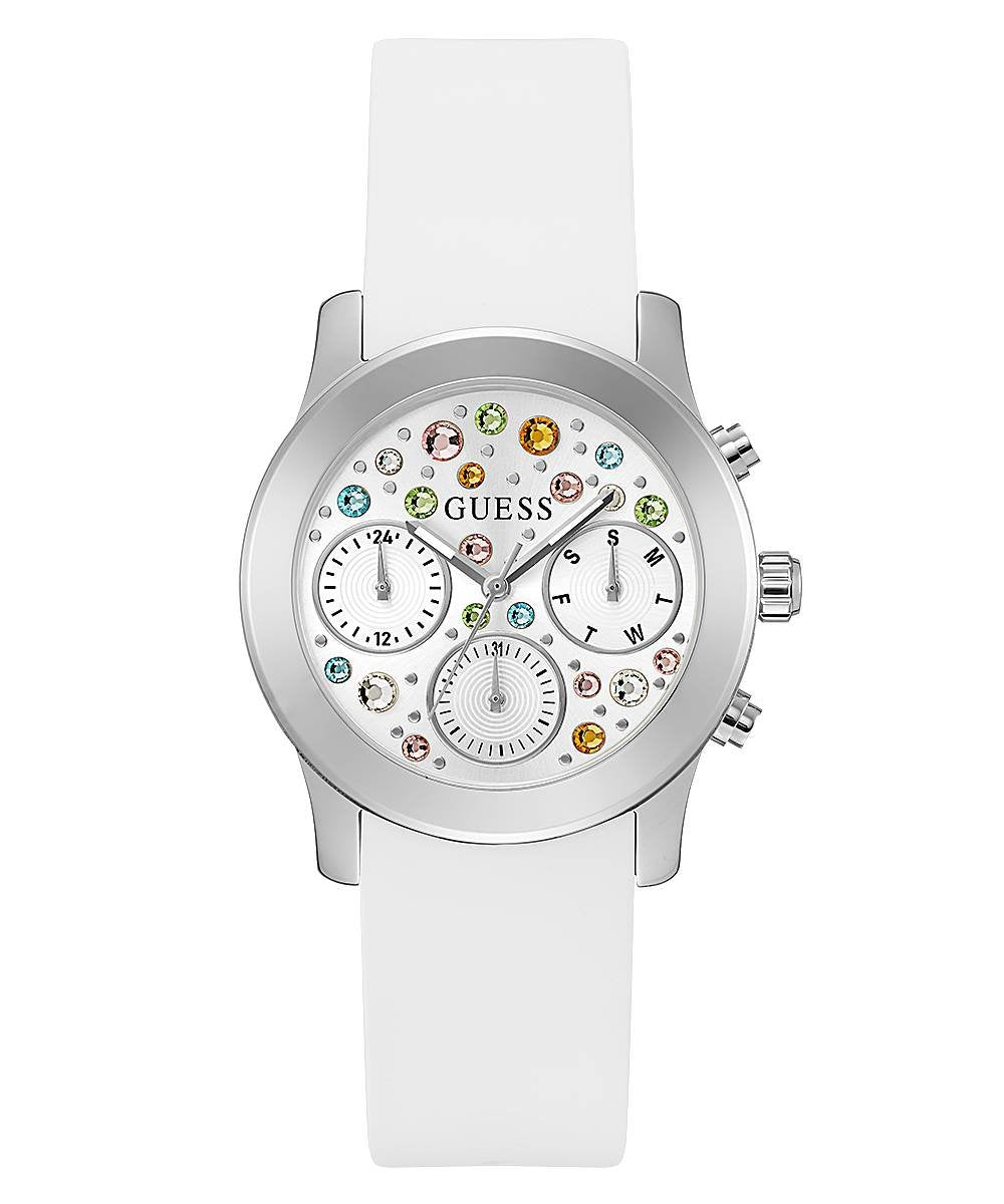 Guess Damen Armbanduhr  38 mm Armband Silikon GW0560L1