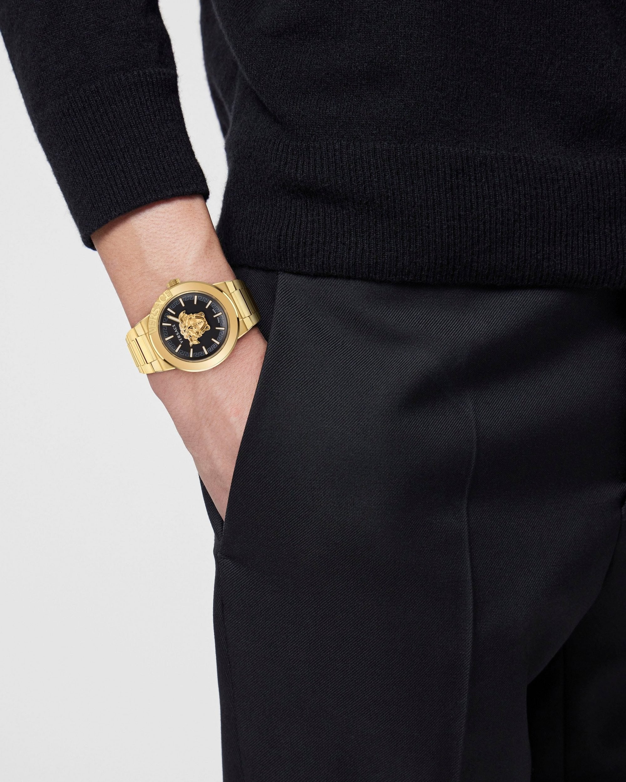 Versace Quarzuhr MEDUSA INFINITE GENT, VE7E00623, Gold