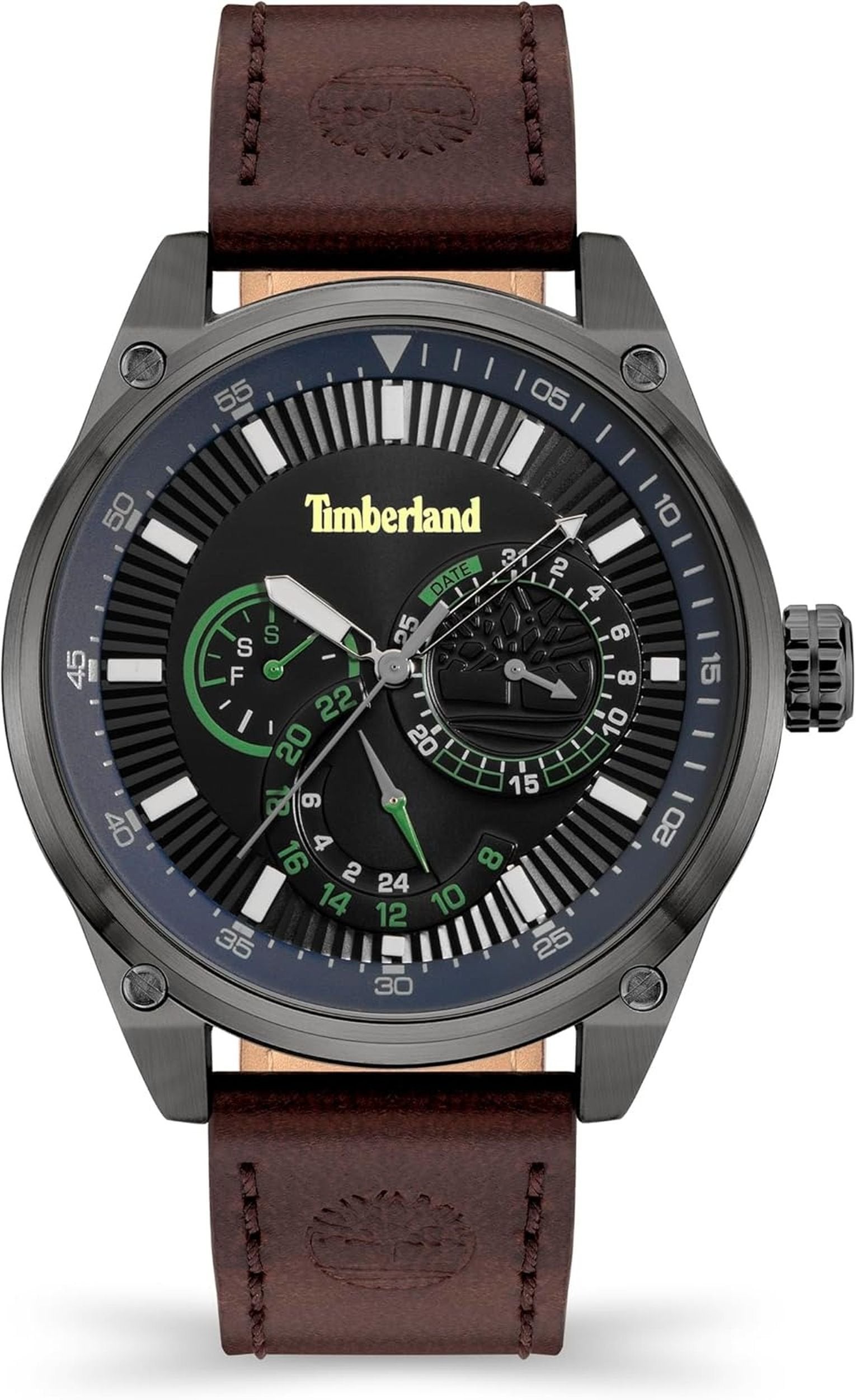 Timberland Herrenuhr Dumbarton Z Graphit Schwarz Braun TDWGF9000903