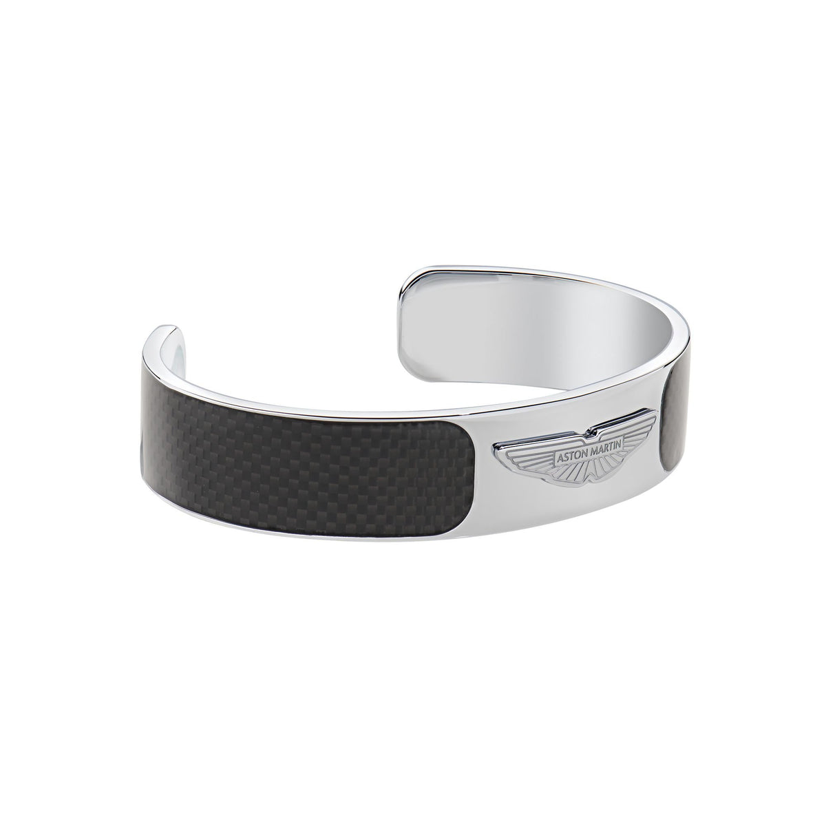 ASTON MARTIN Armband Herren AML ICON Edelstahl Silber/Carbon MJRTF5BM0