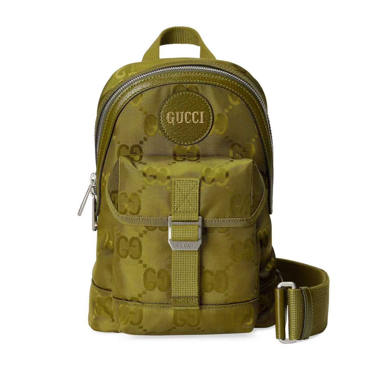 Gucci Rucksack Unisex Off The Grid Seitentasche Grün 658631 H9HUJ 3300