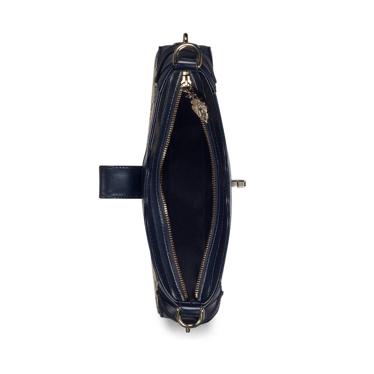 Gucci Handtasche Damen Moon Side mini  Shoulder Bag Beige Blau 786015-FADAC-8559