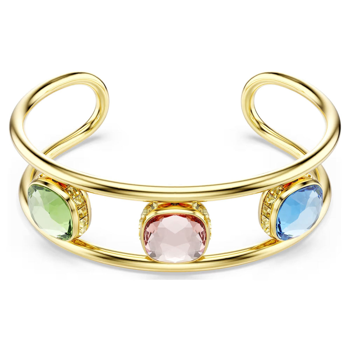 Swarovski Armband Damen Chroma cuff multicolor gold S 5721649