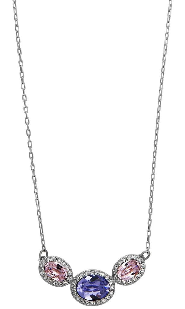 Swarovski Schmuck Damen Halskette Christie Ovale Kristalle Pastell Rosa/Lila 5141926