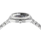 Versace Herrenuhr Automatik V-Contempo Silber/Blau VE0I00225