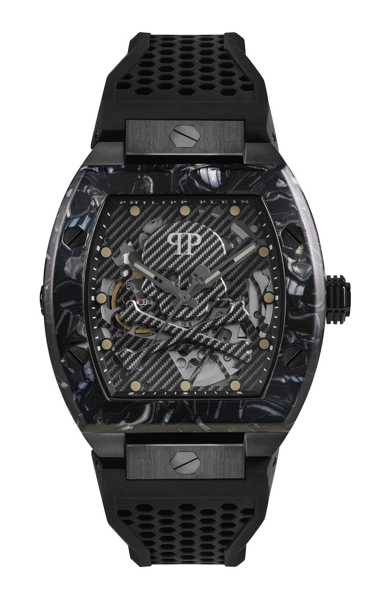 Philipp Plein Automatik Herrenuhr The $keleton Phantom PWBAA0221