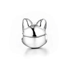 PANDORA Kätzchen Charm Sterling-Silber 10 x 11,5 x 9,8 mm (T/H/B)