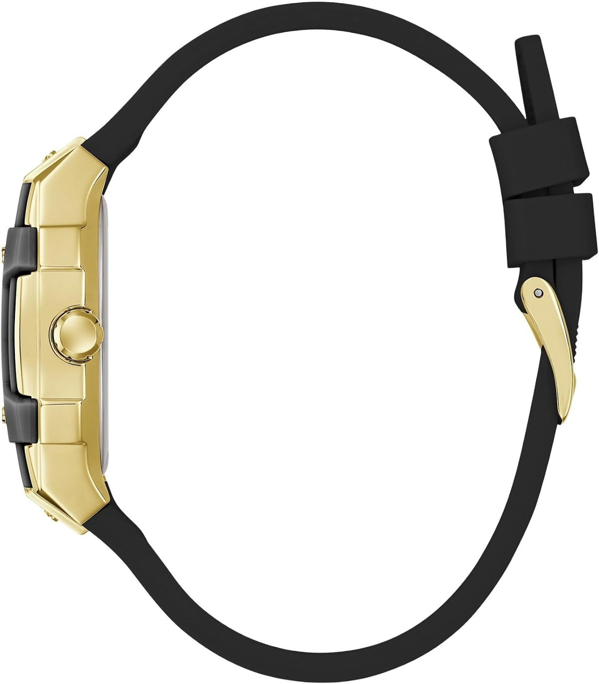 Guess Multifunktionsuhr Damen Ladies Black Gold Tone Multi-function Watch Schwarz Gold GW0945L2