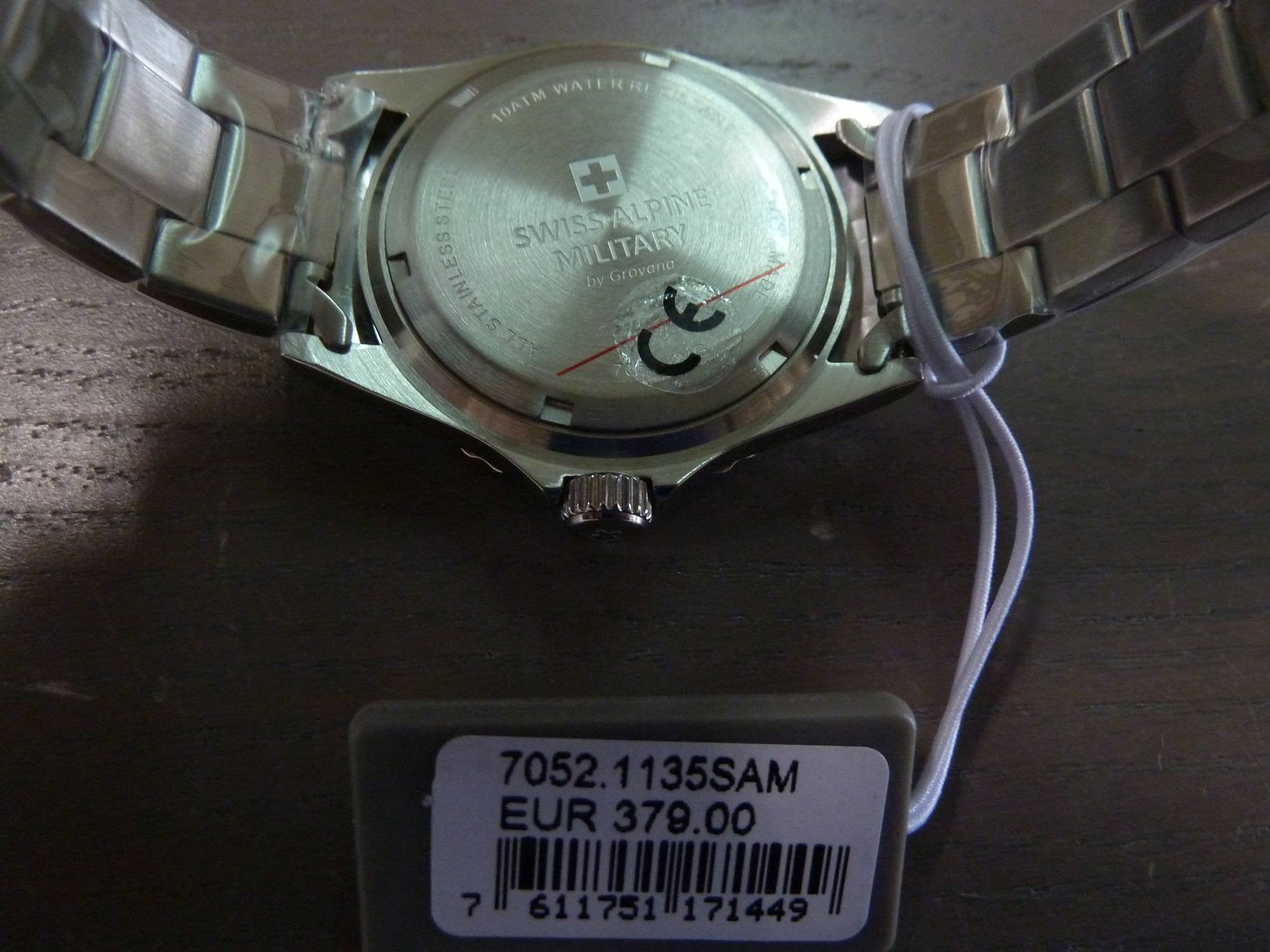 Swiss Alpine Military Herren Armbanduhr 7052.1135