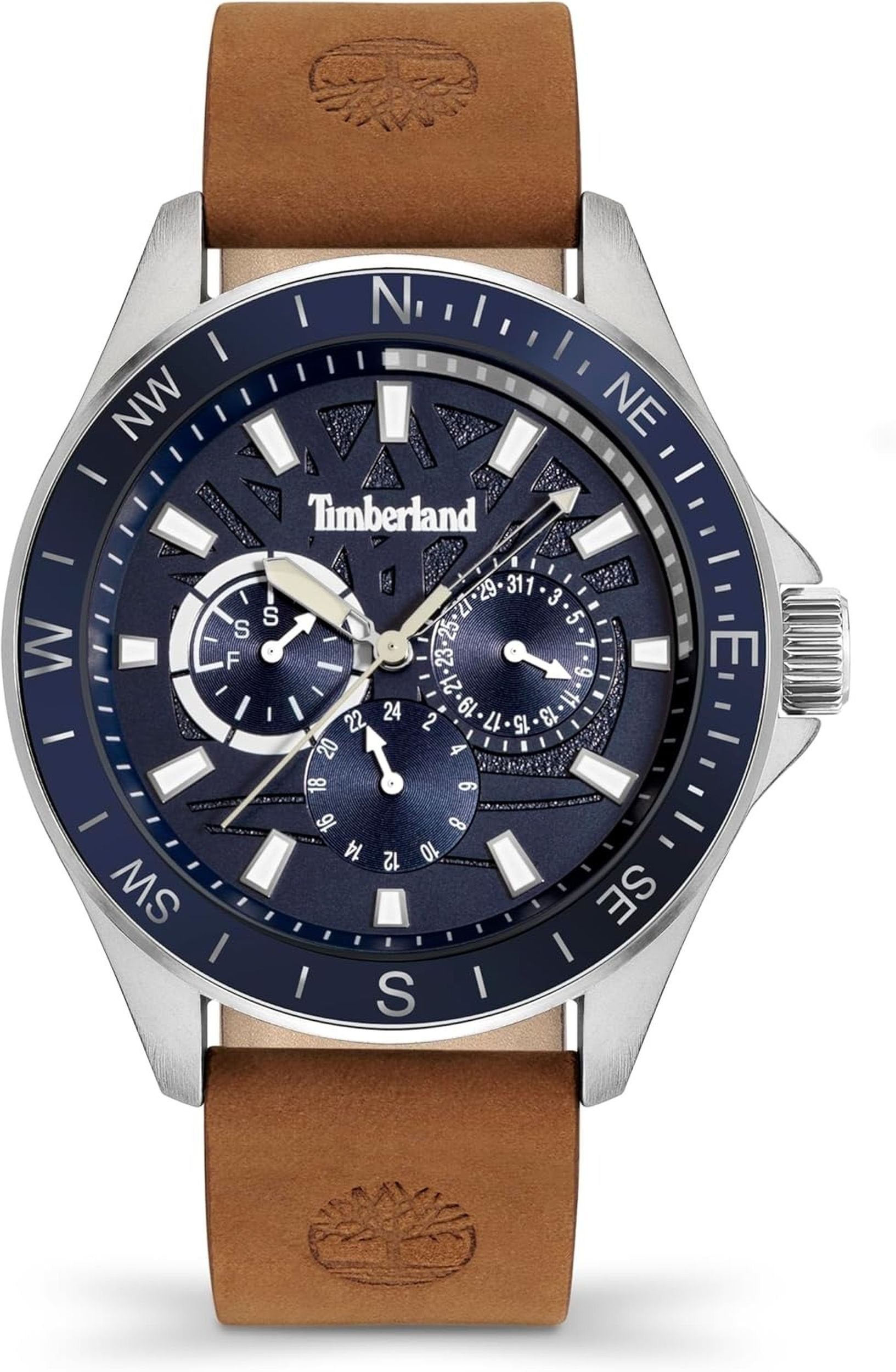 Timberland Herrenuhr Epsom Z Blau Braun TDWGF9001502