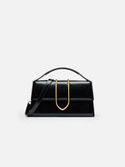 Jacquemus Tasche Unisex Le Grand Bambino Schwarz Gold BAW00406BC18A01990