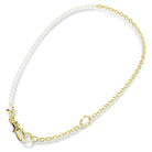 Swarovski Halskette Damen Idyllia Weiß Goldfarben 5742961
