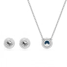 Swarovski Schmuck Damen Constella Set Blau 5639757