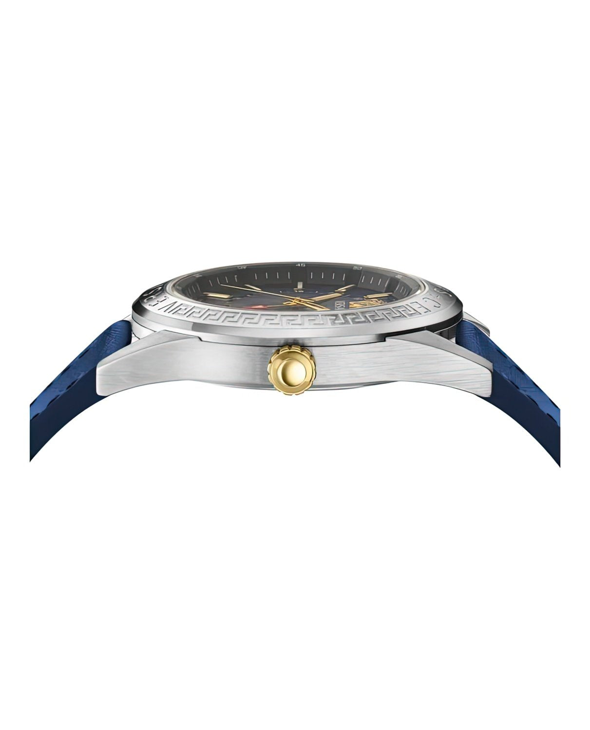 Versace Herren Uhr V-CODE GMT Blau VEAFA0124