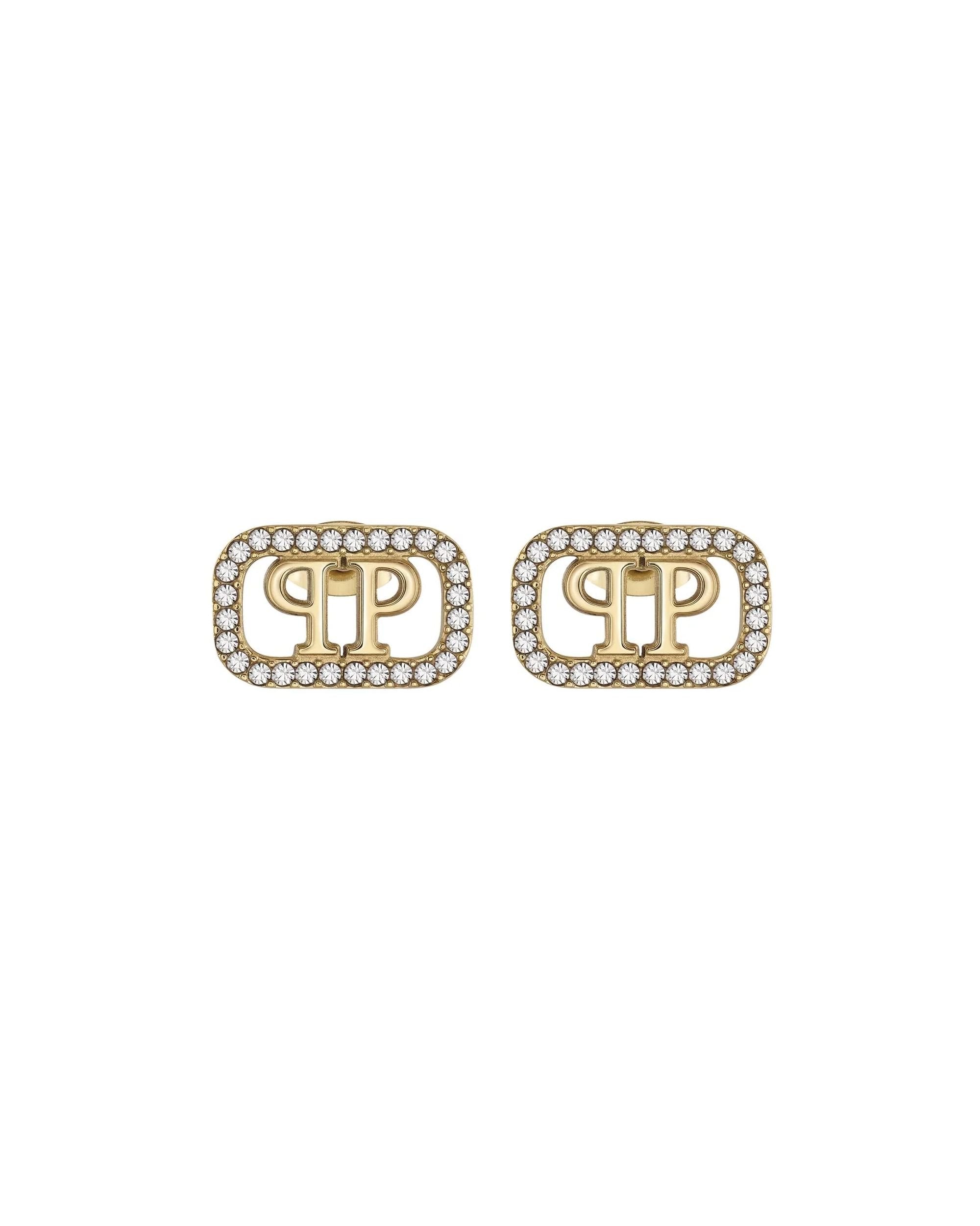 Philipp Plein Damen Ohrringe PLEIN LETTERING Gold PJ1AA26EU