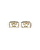 Philipp Plein Damen Ohrringe PLEIN LETTERING Gold PJ1AA26EU