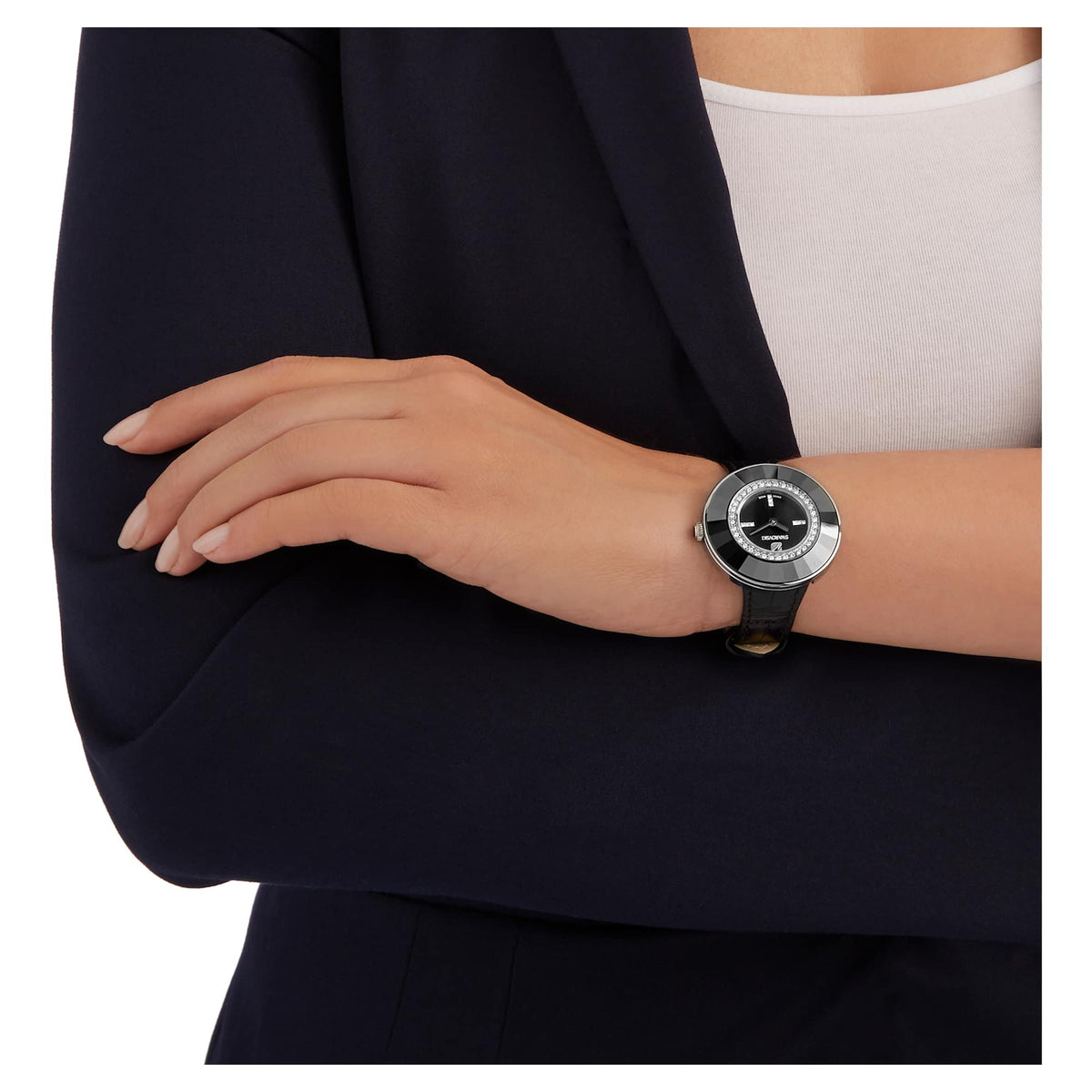Swarovski Damenuhr Octea Dressy Schwarz 5182252