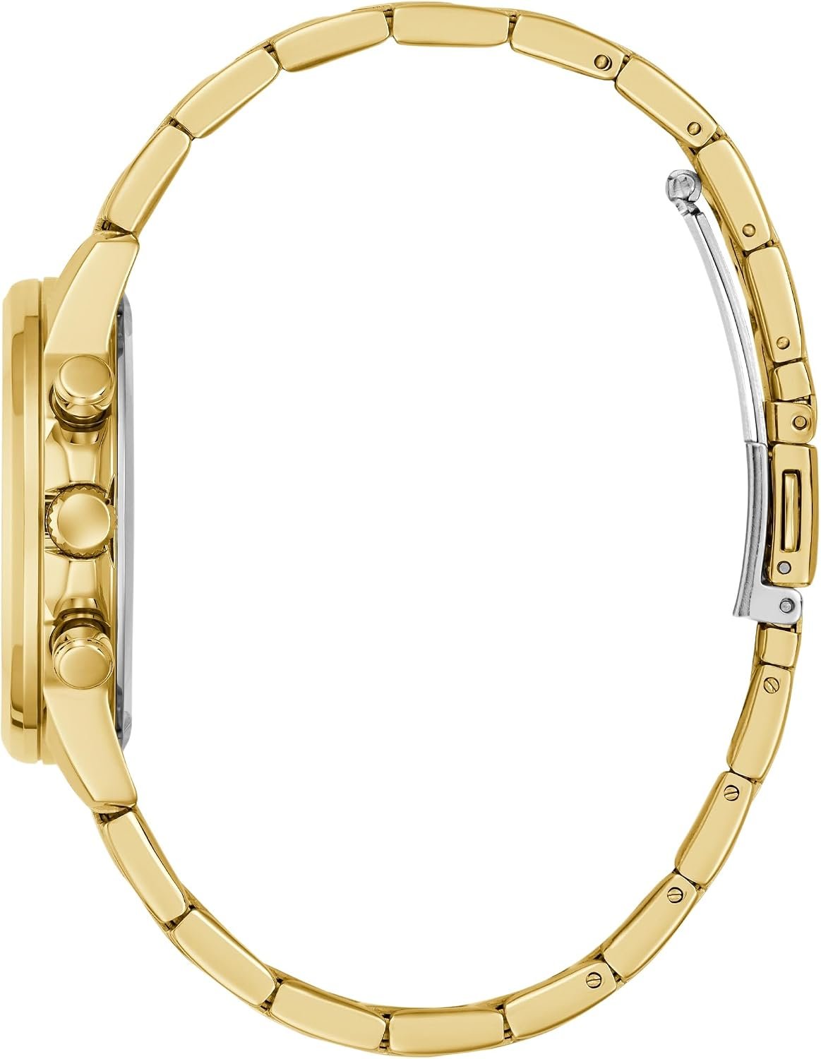 Guess Analoguhr Damen Multifunktion Goldfarben GW0933L2