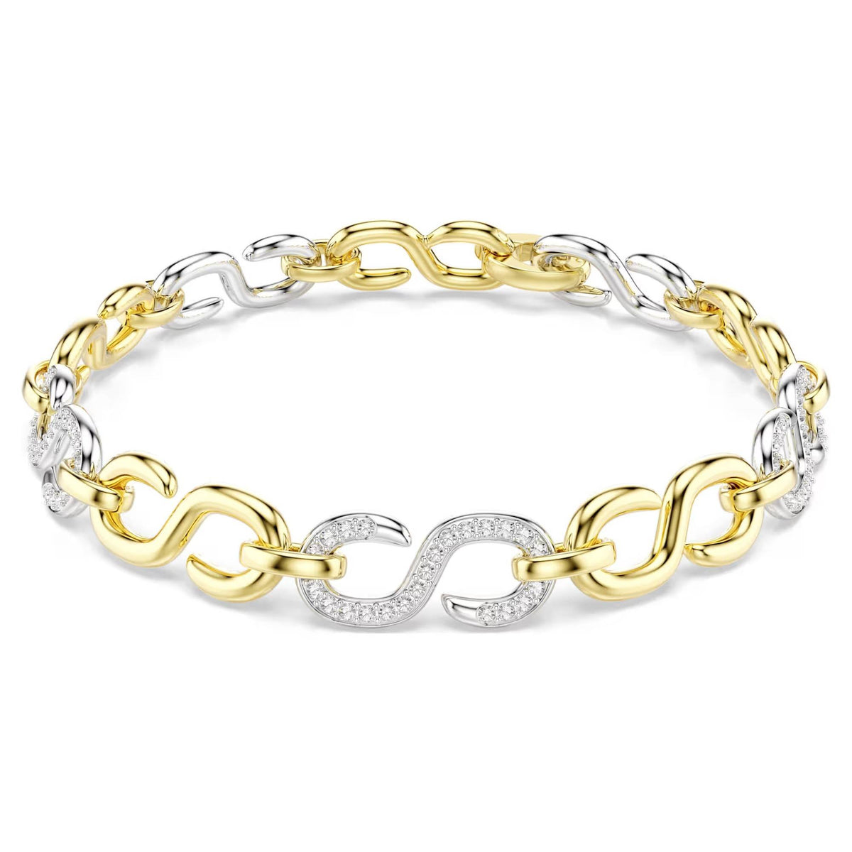 Swarovski Armband Unisex Dextera Rundschliff Weiß Metallmix 5741792