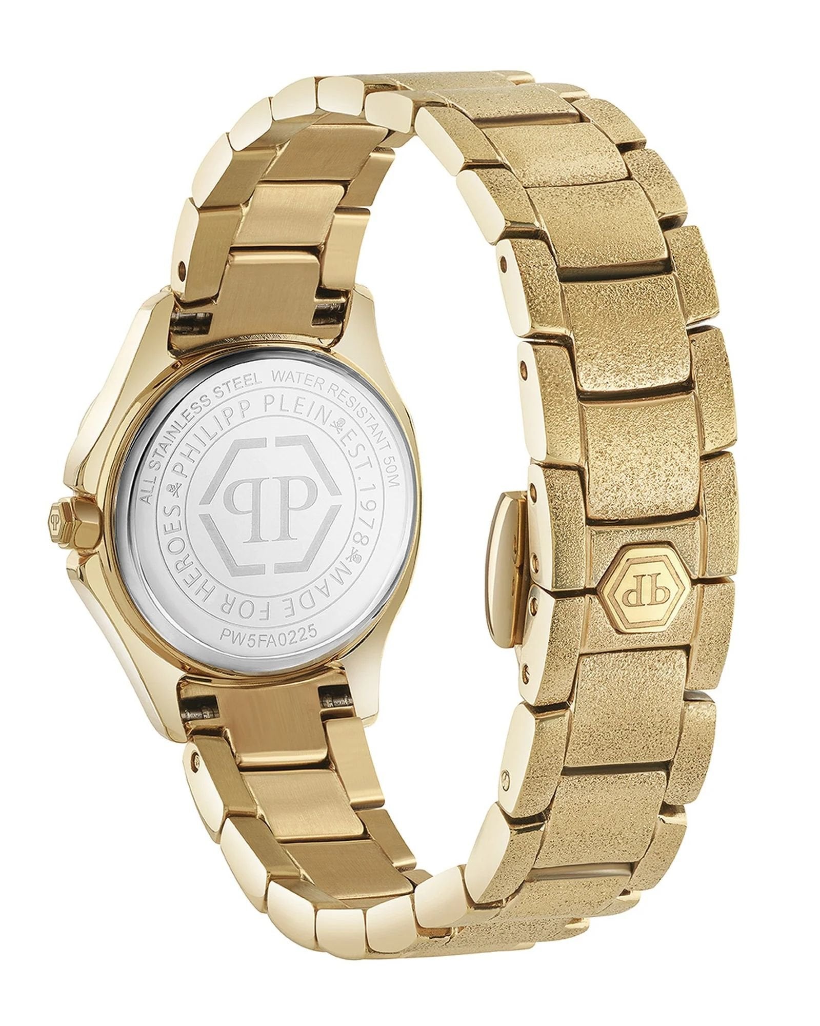 Philipp Plein Damenuhr $pectre Lady Mini PW5FA0225 Gold Edelstahl 23 mm