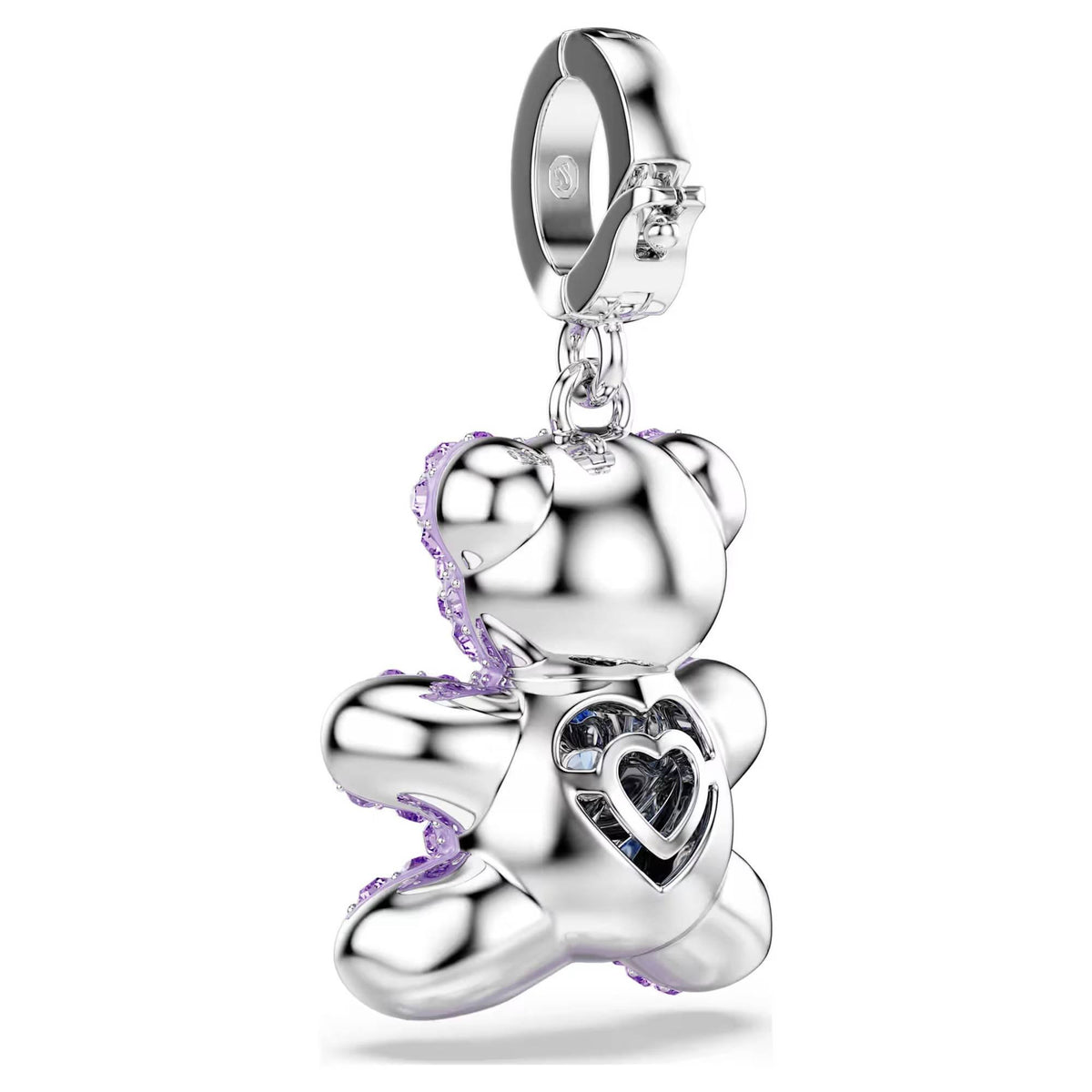Swarovski Damen Idyllia Teddy-Charm Violett 5745610