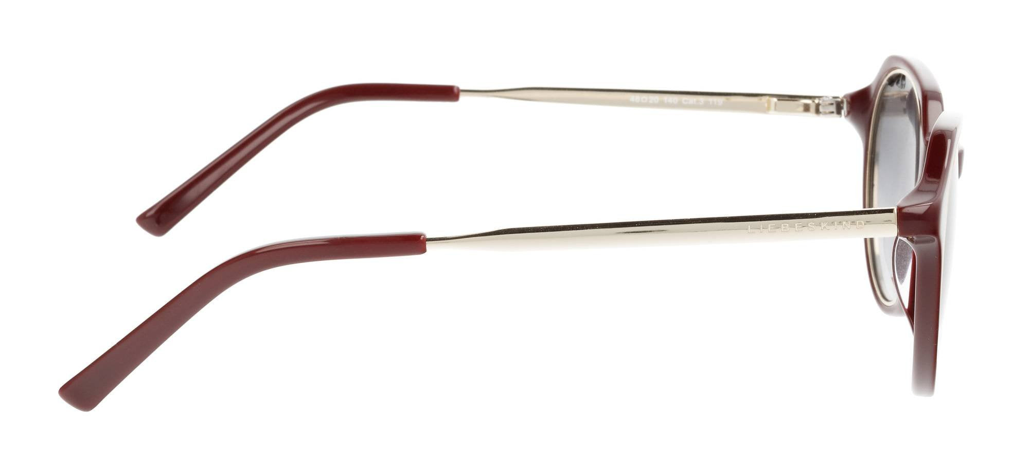 Liebeskind Damen Sonnenbrille Bordeaux/gold 48-20-140 10255-00310