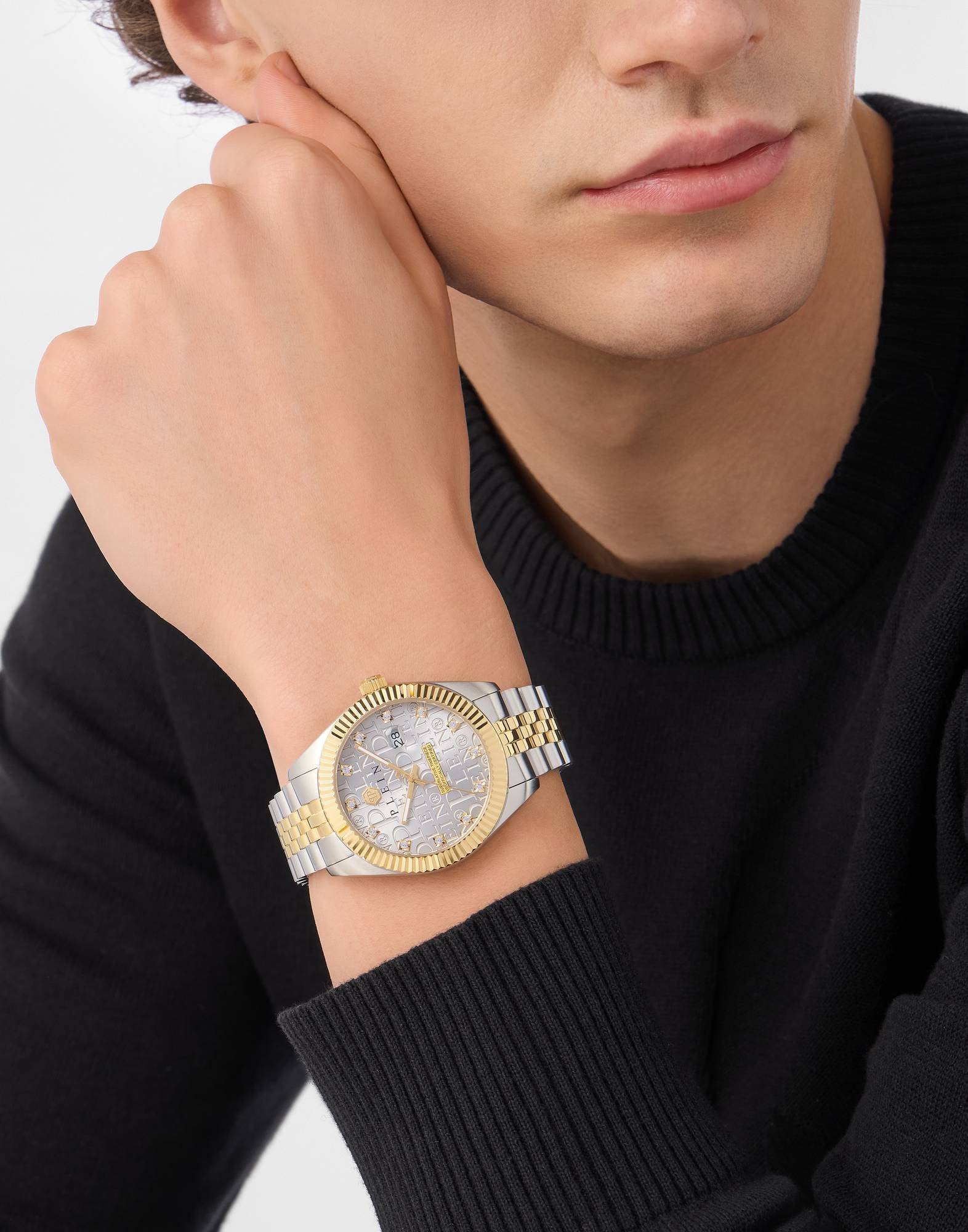 Philipp Plein Herrenuhr Date Superlative