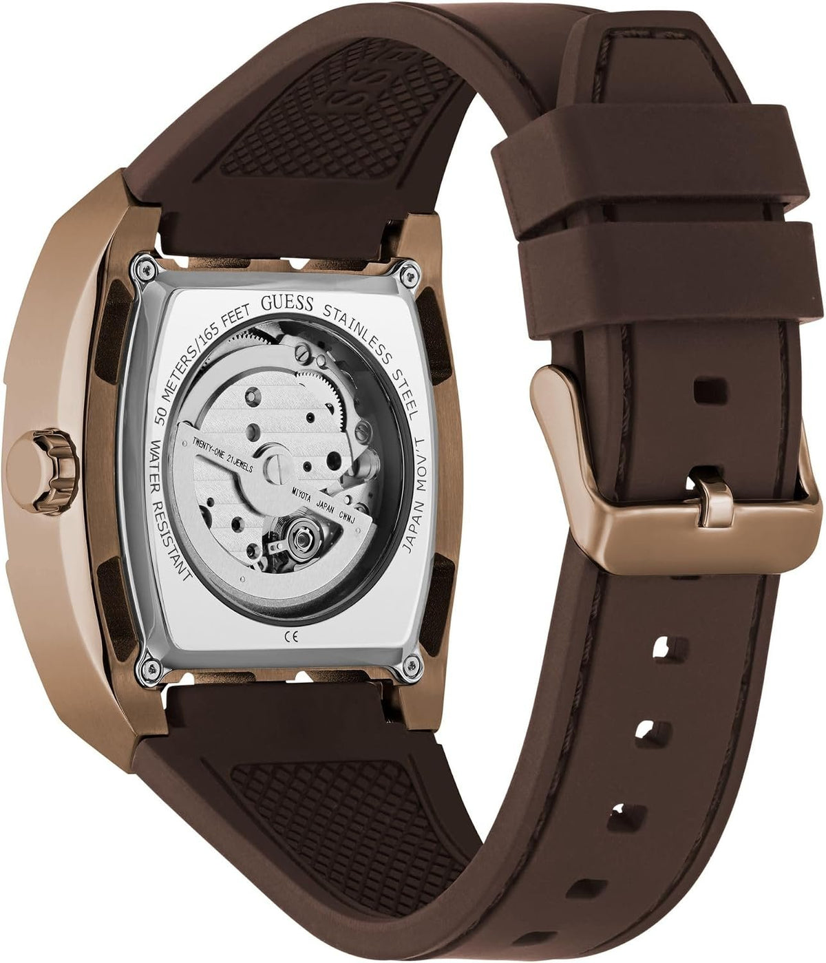Guess Herrenuhr Phoenix Braun GW0980G3