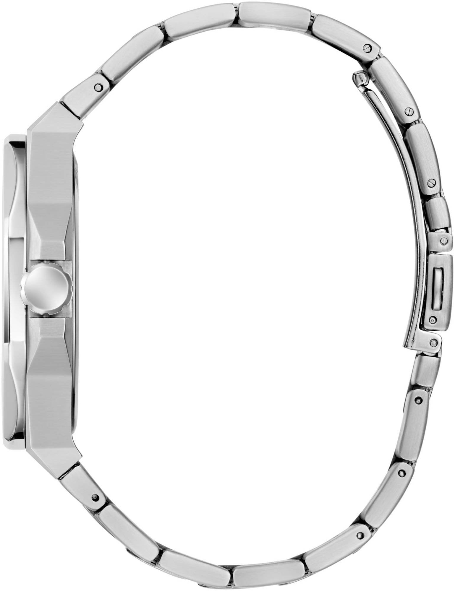 Guess Herren Armbanduhr silber GD EMPEROR GW0849G1