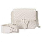Gucci Umhängetasche Unisex GG Marmont Weiß 826099-AAFNYB-9022