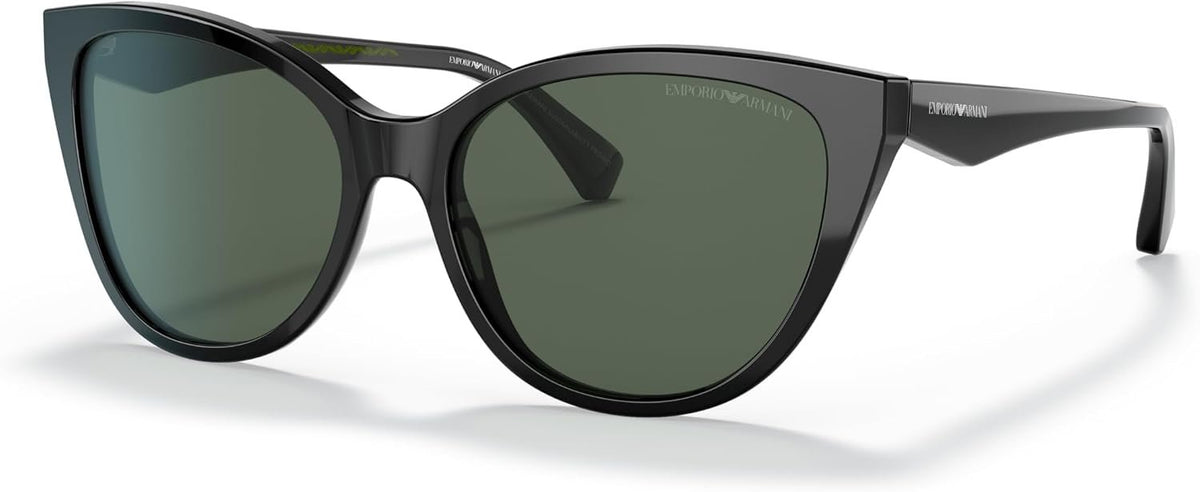 Emporio Armani 0EA4162 Sonnenbrille, mehrfarbig, 55 für Herren, Mehrfarbig